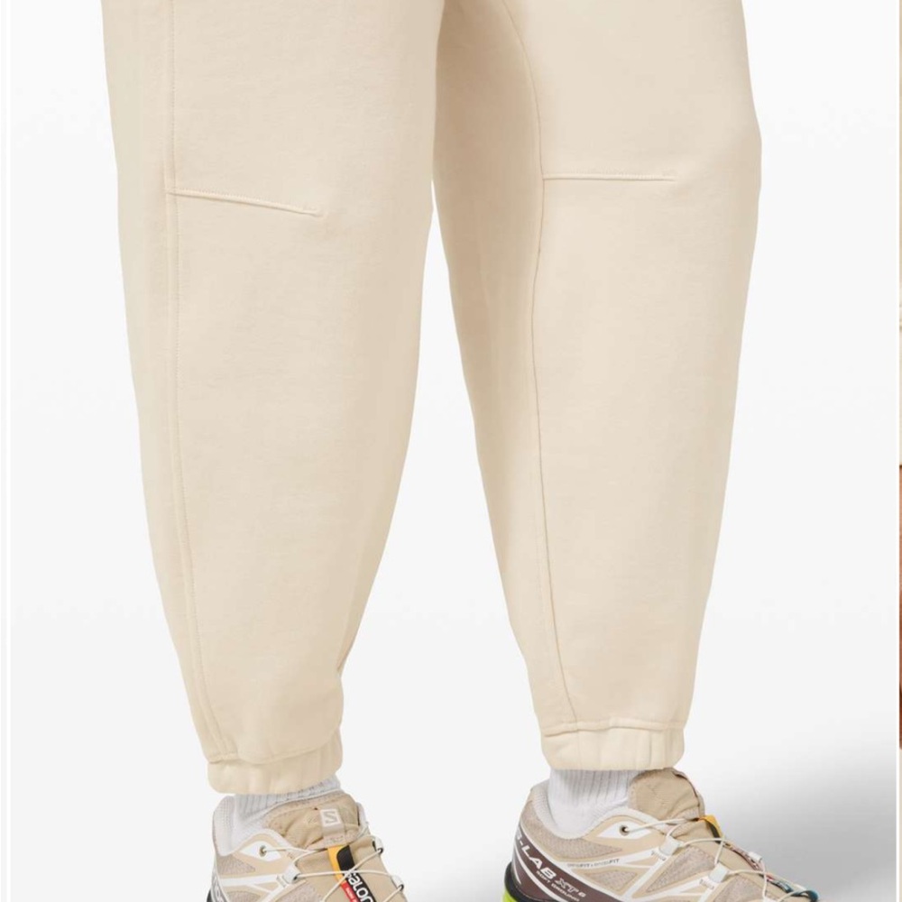 lululemon White Opal Joggers Size 6 - Picture 3 of 16